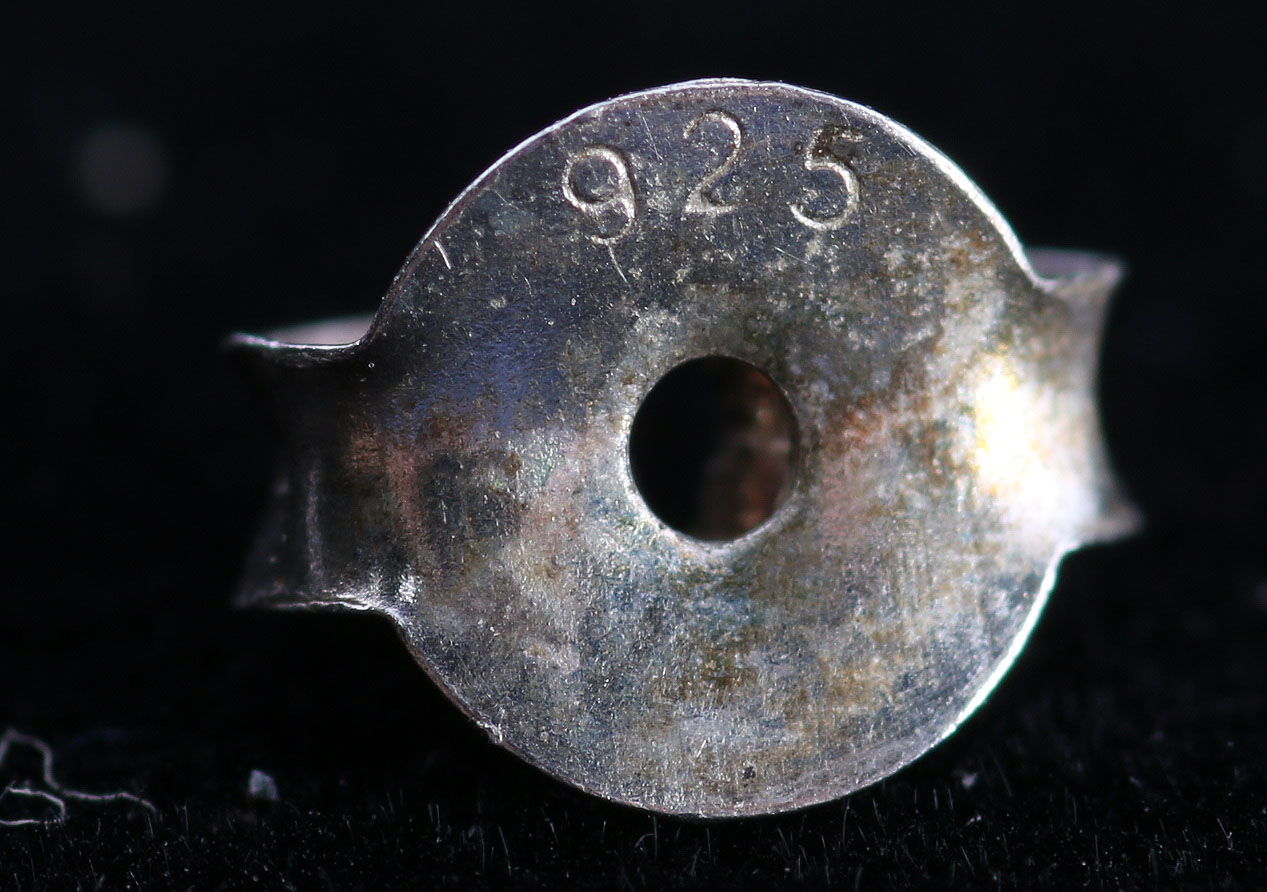 Stamped 925 Silver Earrings and Rings