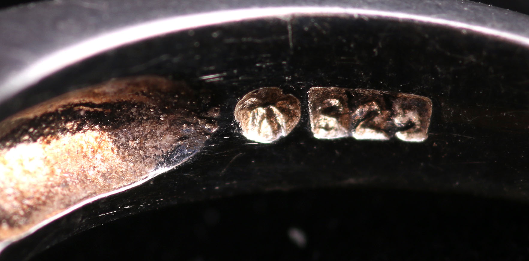 Stamped 925 Silver Earrings and Rings