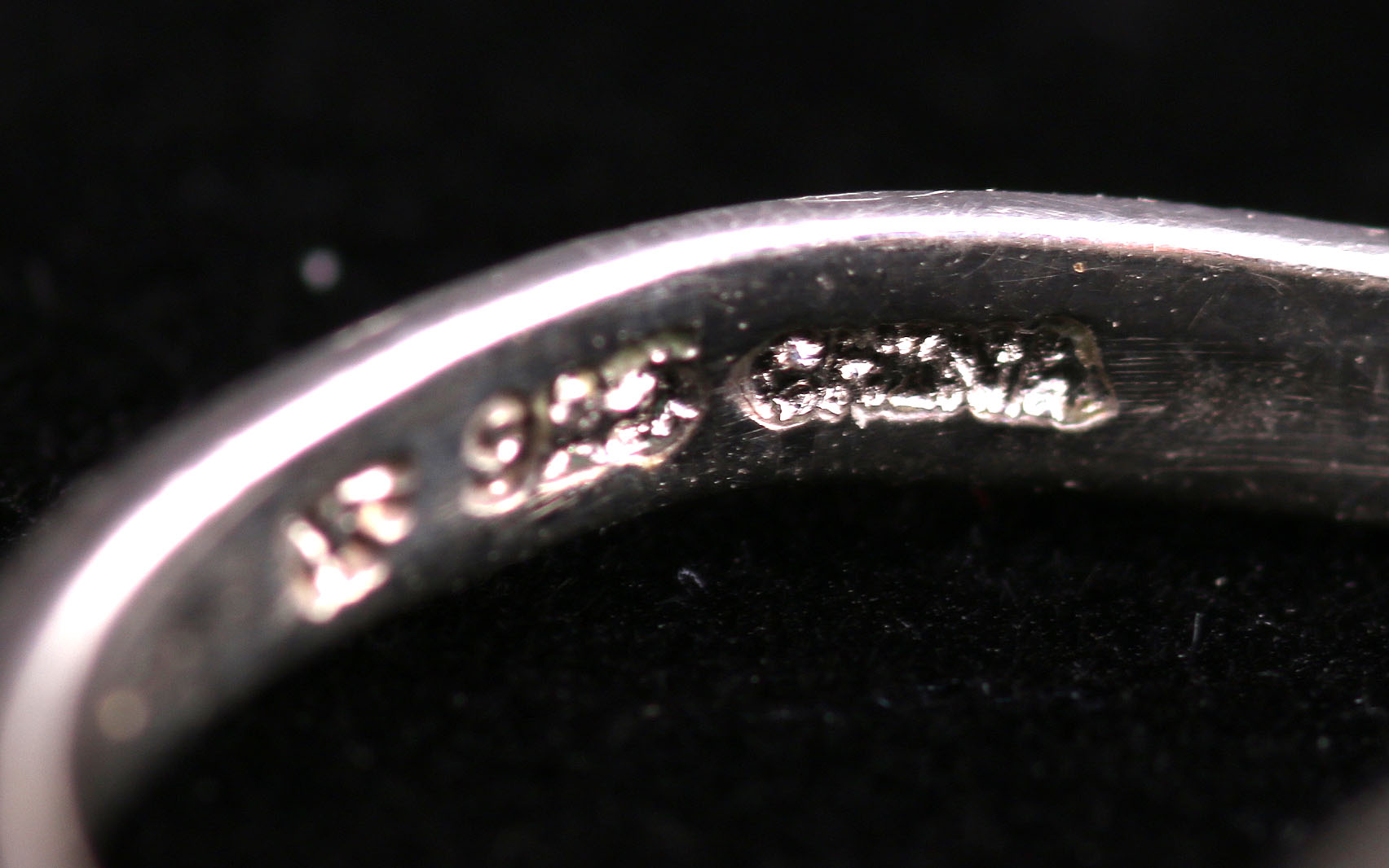 Stamped 925 Silver Earrings and Rings