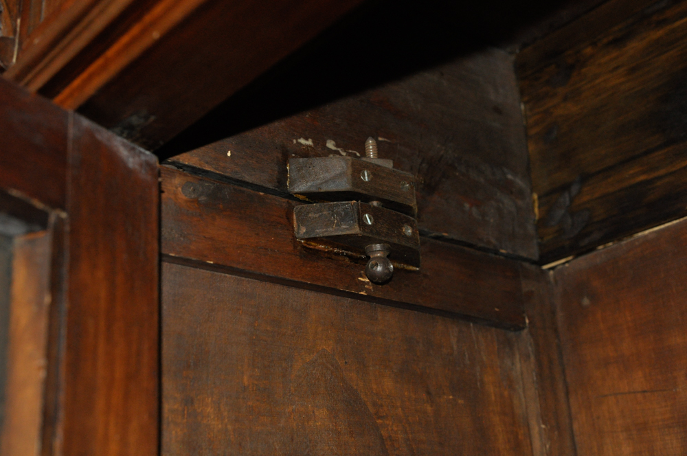 Large Antique Italian Renaissance Armoire Bookcase