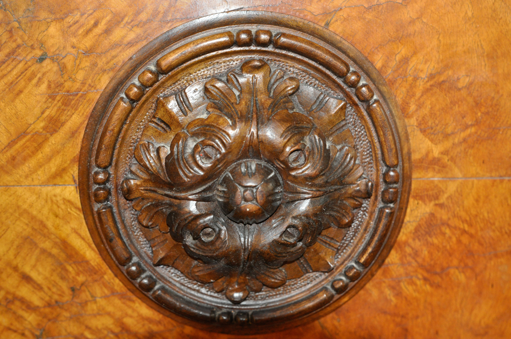 Large Antique Italian Renaissance Armoire Bookcase