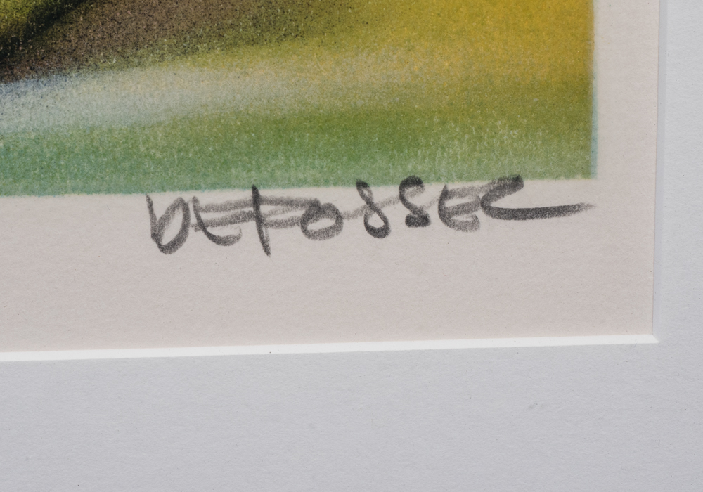 Defossez Signed Limited Edition Lithograph