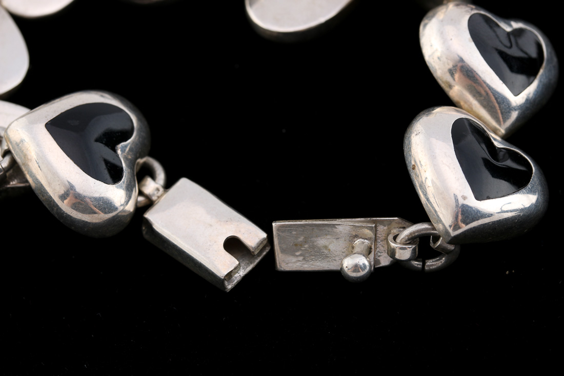 Sterling Silver Bracelets and Necklace