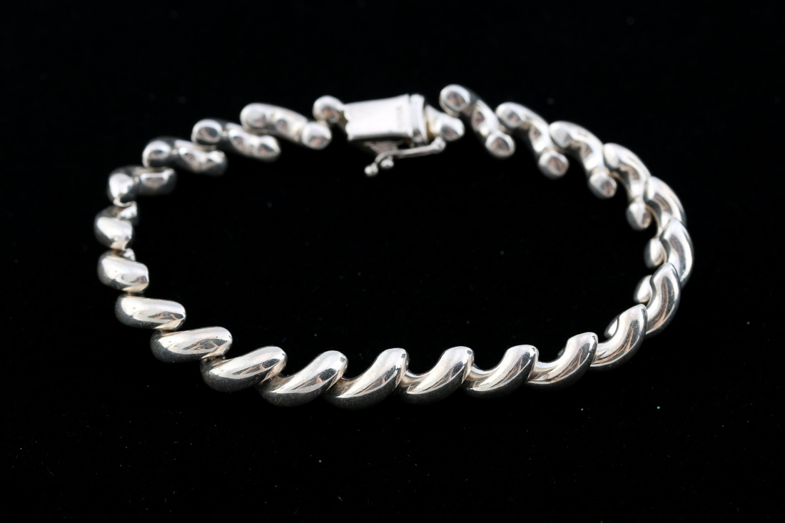 Sterling Silver Bracelets and Necklace