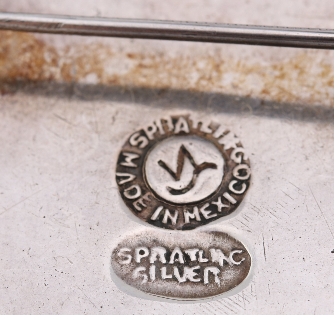 Mexican Spratling Silver Brooch