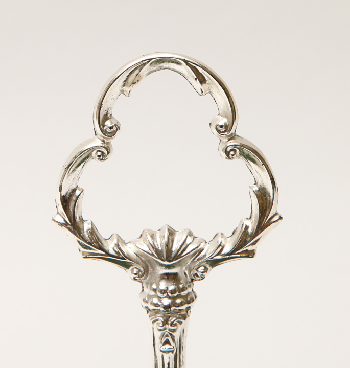 Vintage Crystal Cognac Set and Silver Plated Carrier