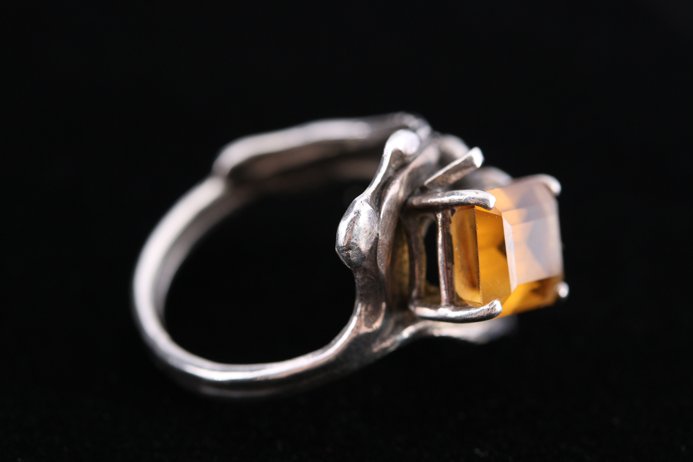 Sterling Silver and Gemstone Rings