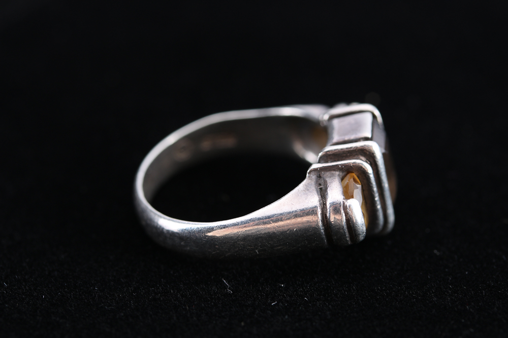 Sterling Silver and Gemstone Rings