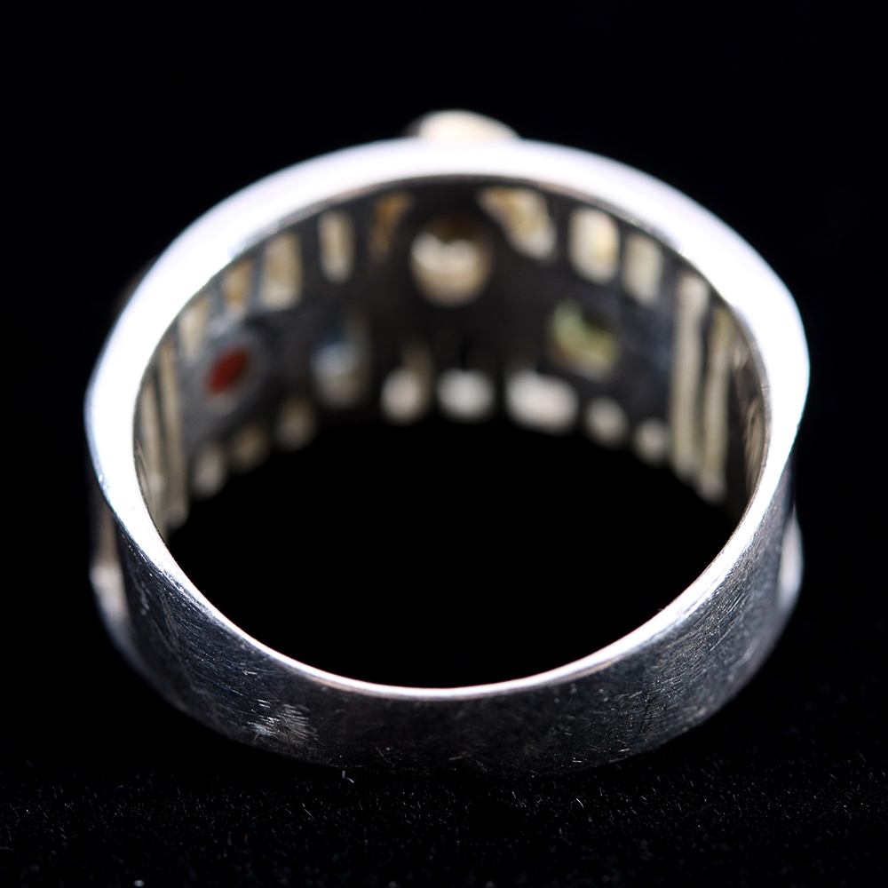 Sterling Silver and Gemstone Rings