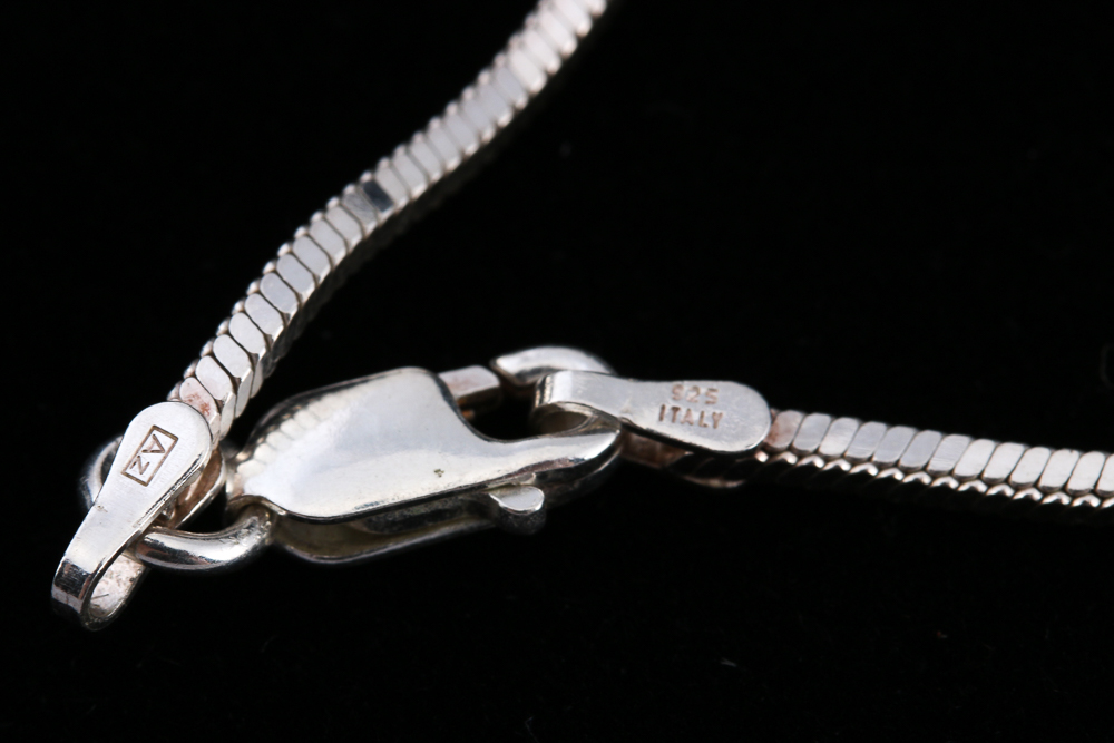 Lori Bonn Sterling Silver Citrine Necklace