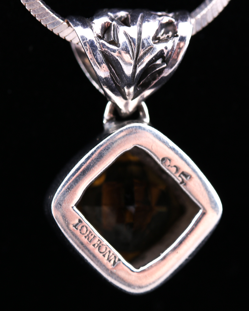 Lori Bonn Sterling Silver Citrine Necklace