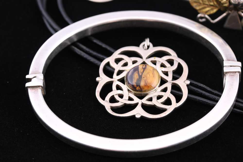 Assortment of Sterling Silver Jewelry