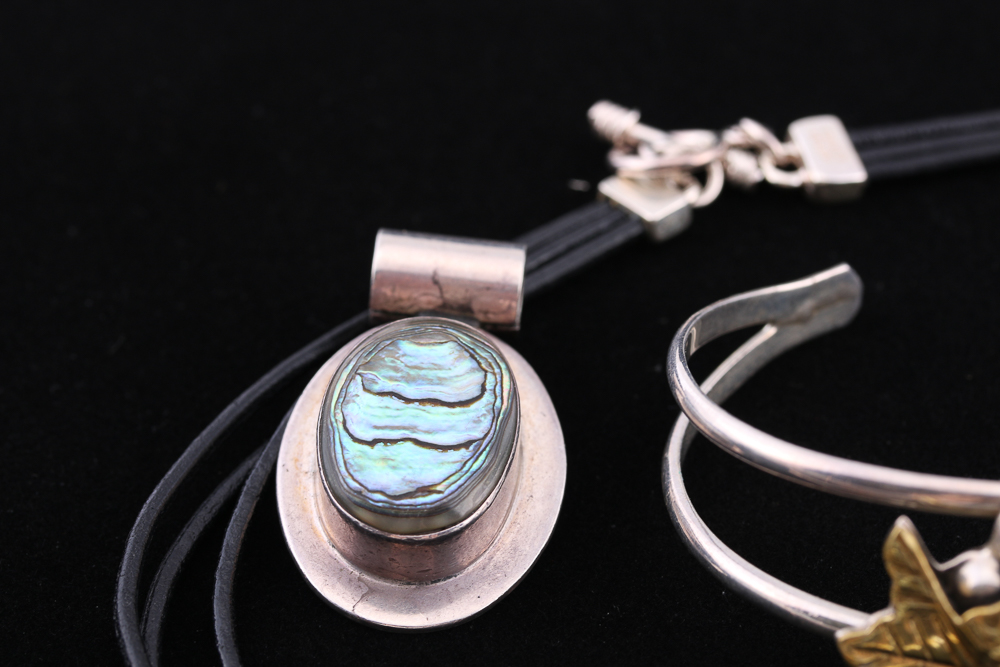 Assortment of Sterling Silver Jewelry