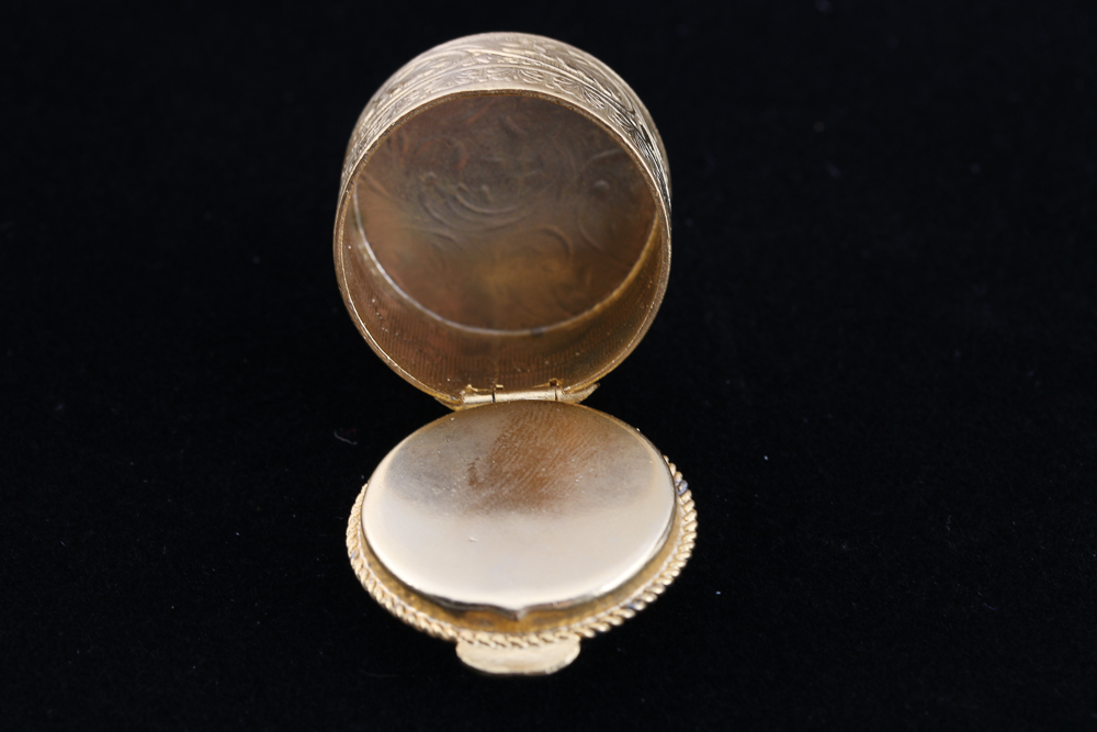 Assortment of Metal Jewelry and Perfume Boxes