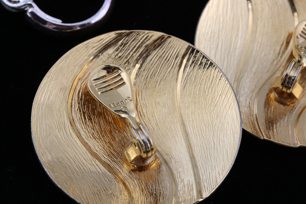 Assortment of Clip-On Costume Earrings