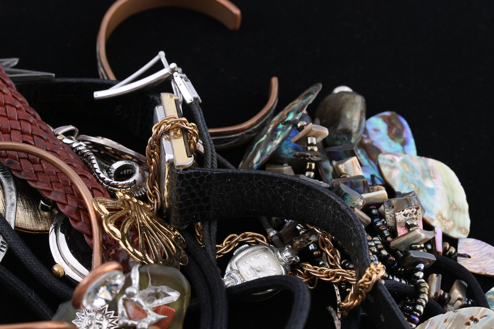 Assortment of Costume Jewelry