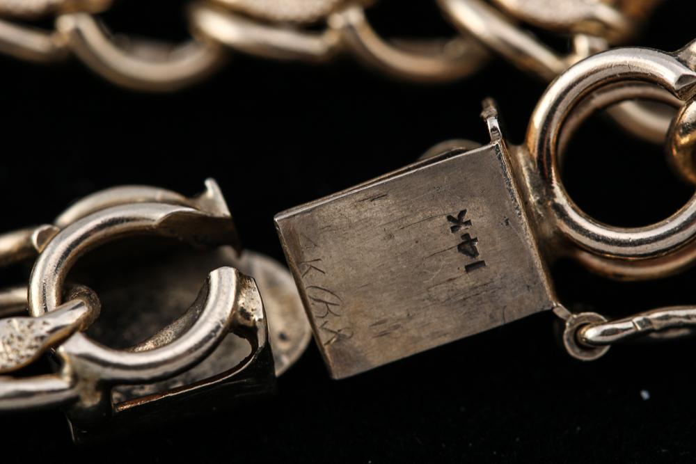 Yellow Gold Double Curb Bracelet