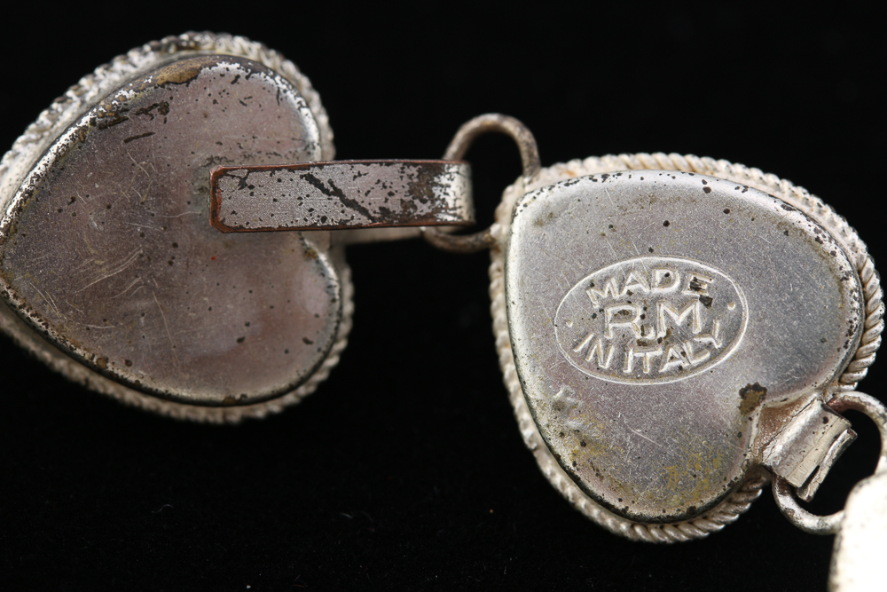 Collection of Vintage Heart Shaped Costume Jewelry