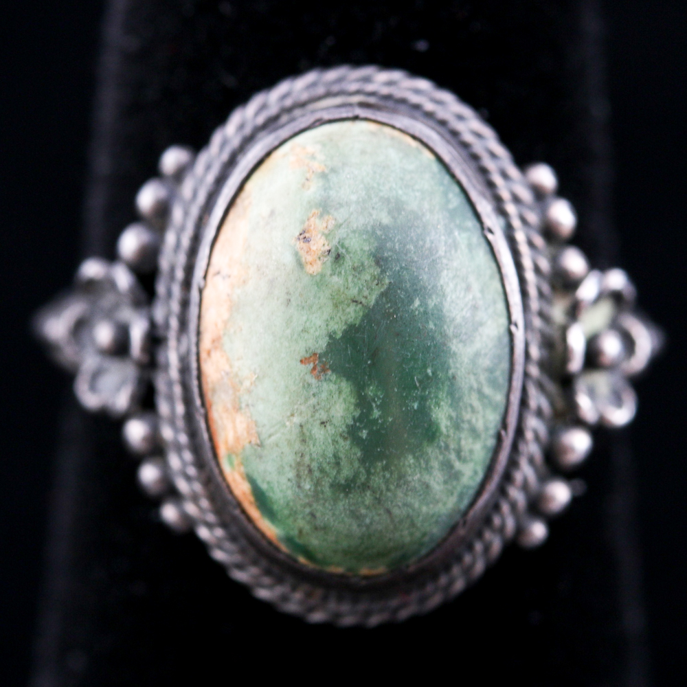 Juergens & Anderson Co Silver Jasper Ring