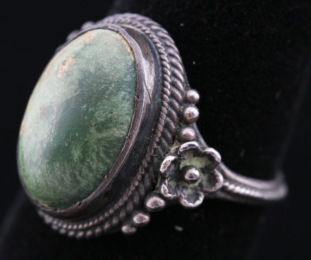 Juergens & Anderson Co Silver Jasper Ring