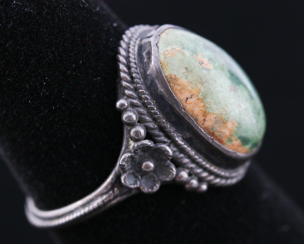 Juergens & Anderson Co Silver Jasper Ring