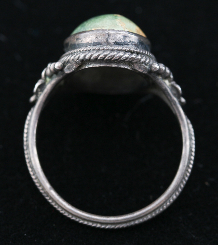 Juergens & Anderson Co Silver Jasper Ring