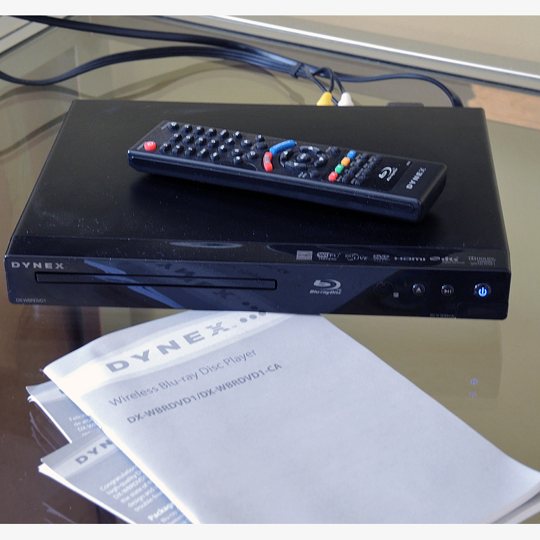 Dynex Wi-Fi Blu-ray Disc DVD Player