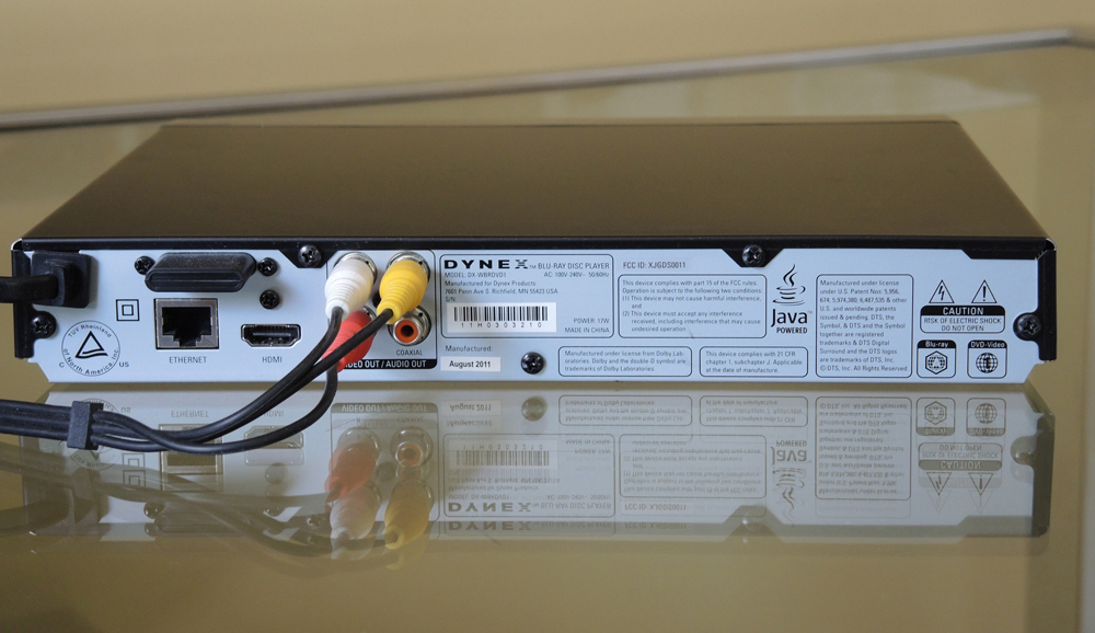 Dynex Wi-Fi Blu-ray Disc DVD Player