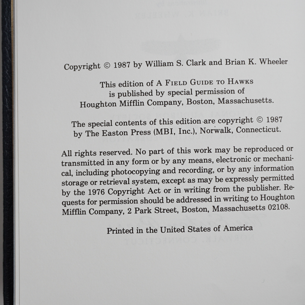 Three Leather Bound Roger Tory Peterson Field Guides