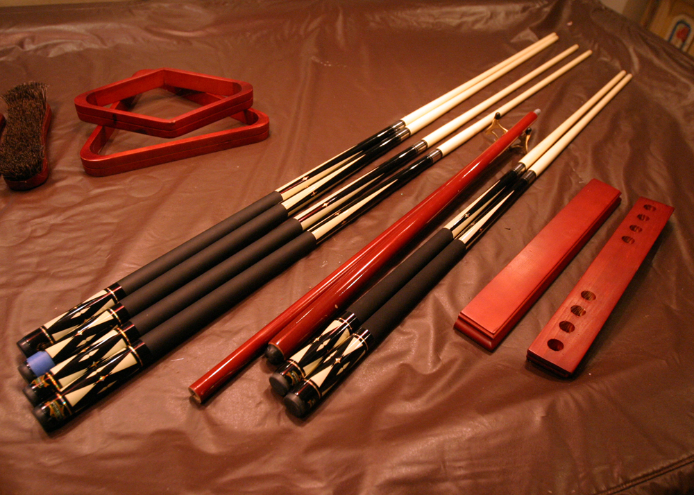 Cannon Billiards Pool Table with Slate Top and Accessories