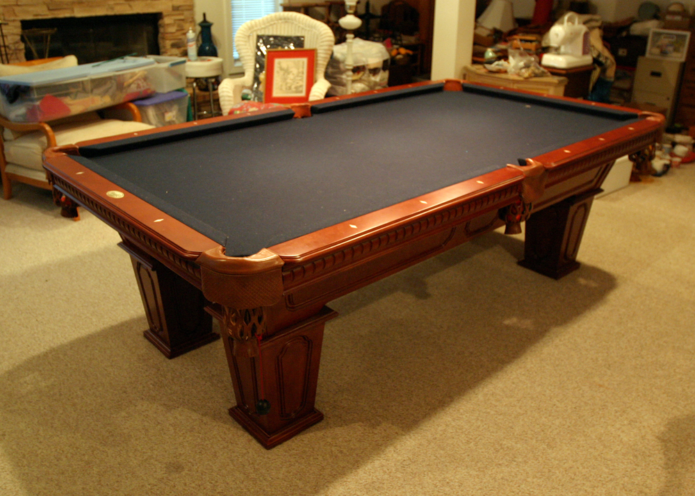 Cannon Billiards Pool Table with Slate Top and Accessories