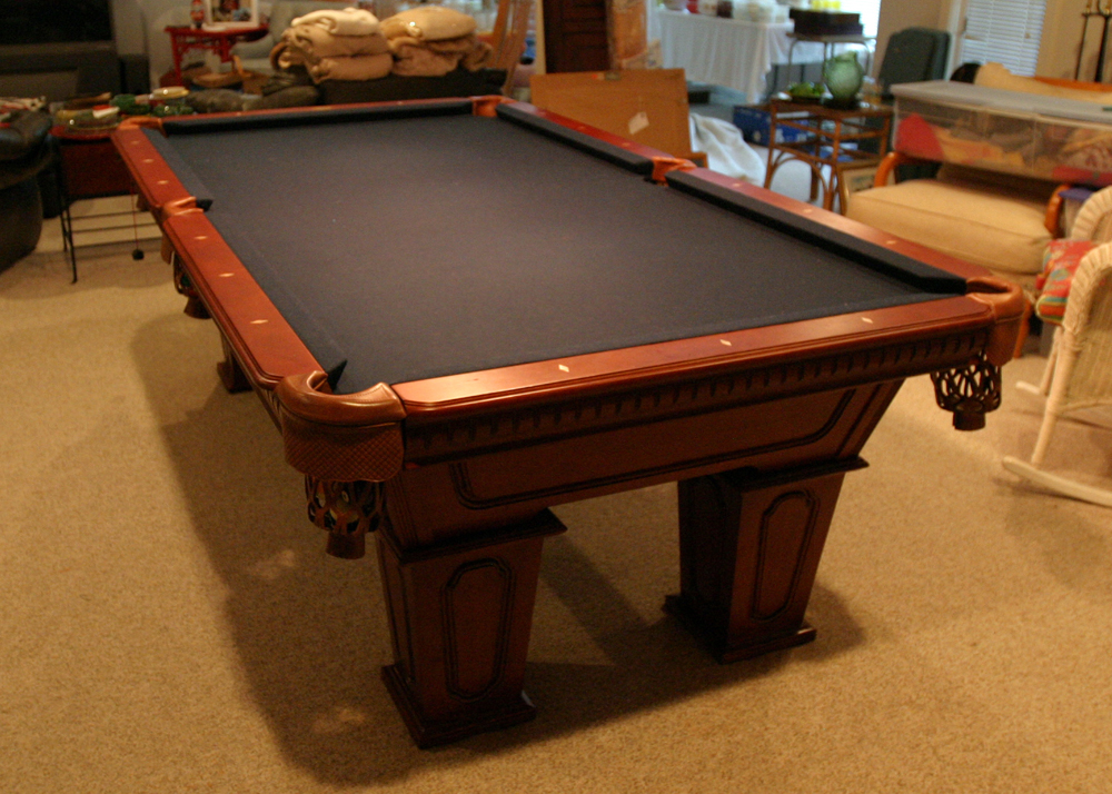 Cannon Billiards Pool Table with Slate Top and Accessories