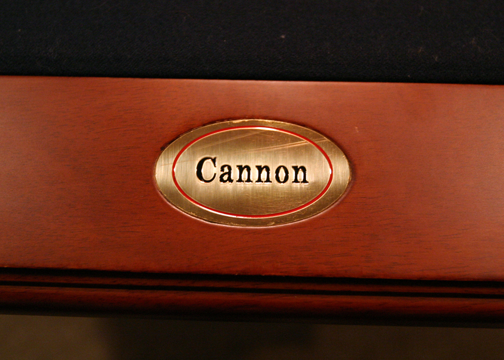 Cannon Billiards Pool Table with Slate Top and Accessories