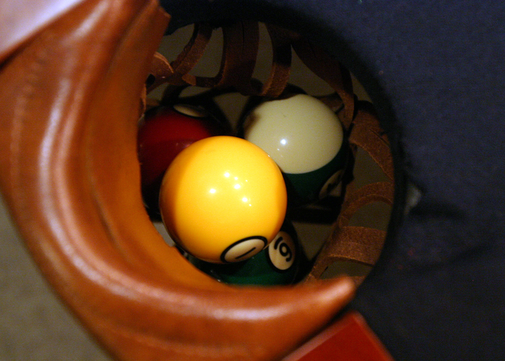 Cannon Billiards Pool Table with Slate Top and Accessories