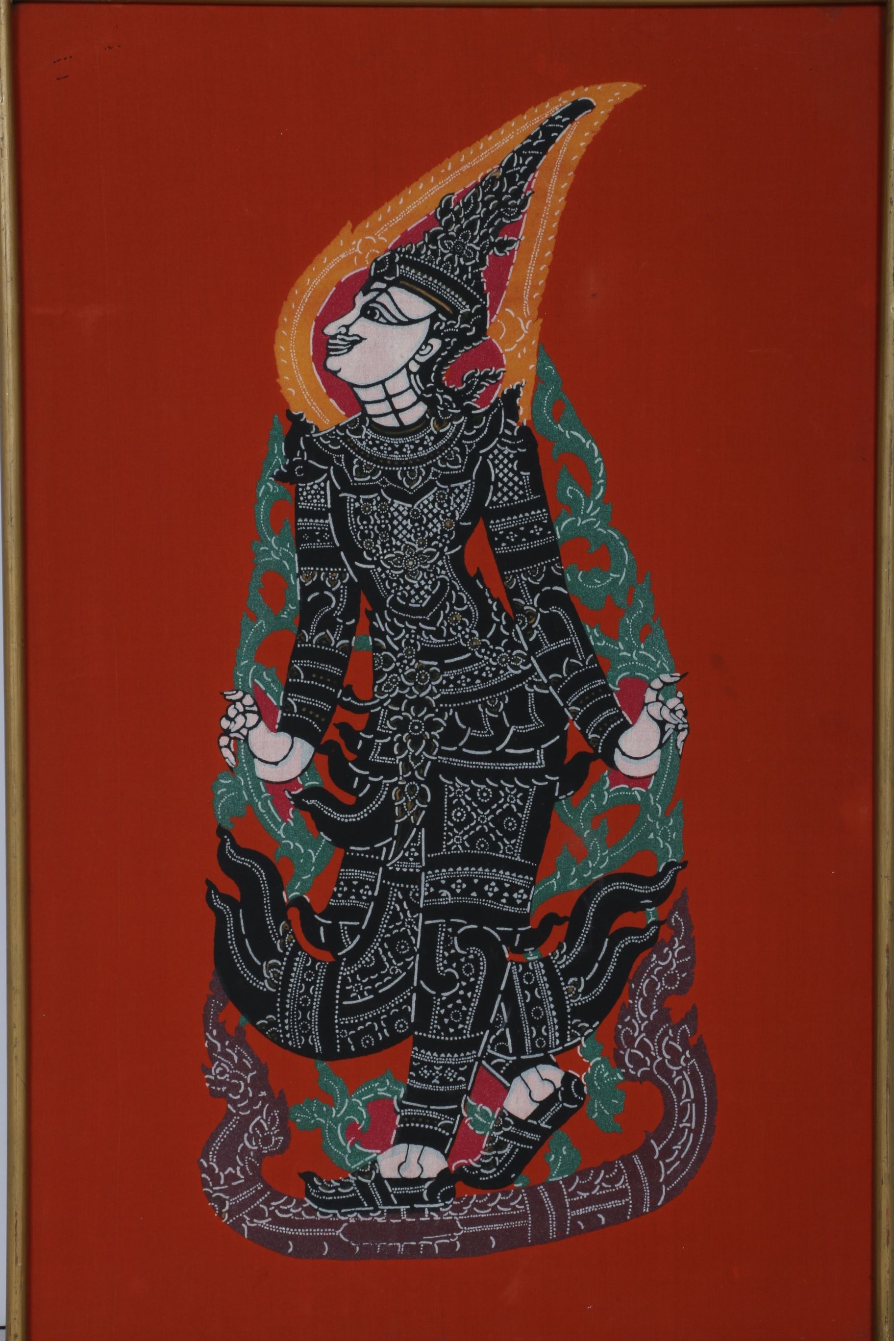 Thai Figure Painting on Cloth