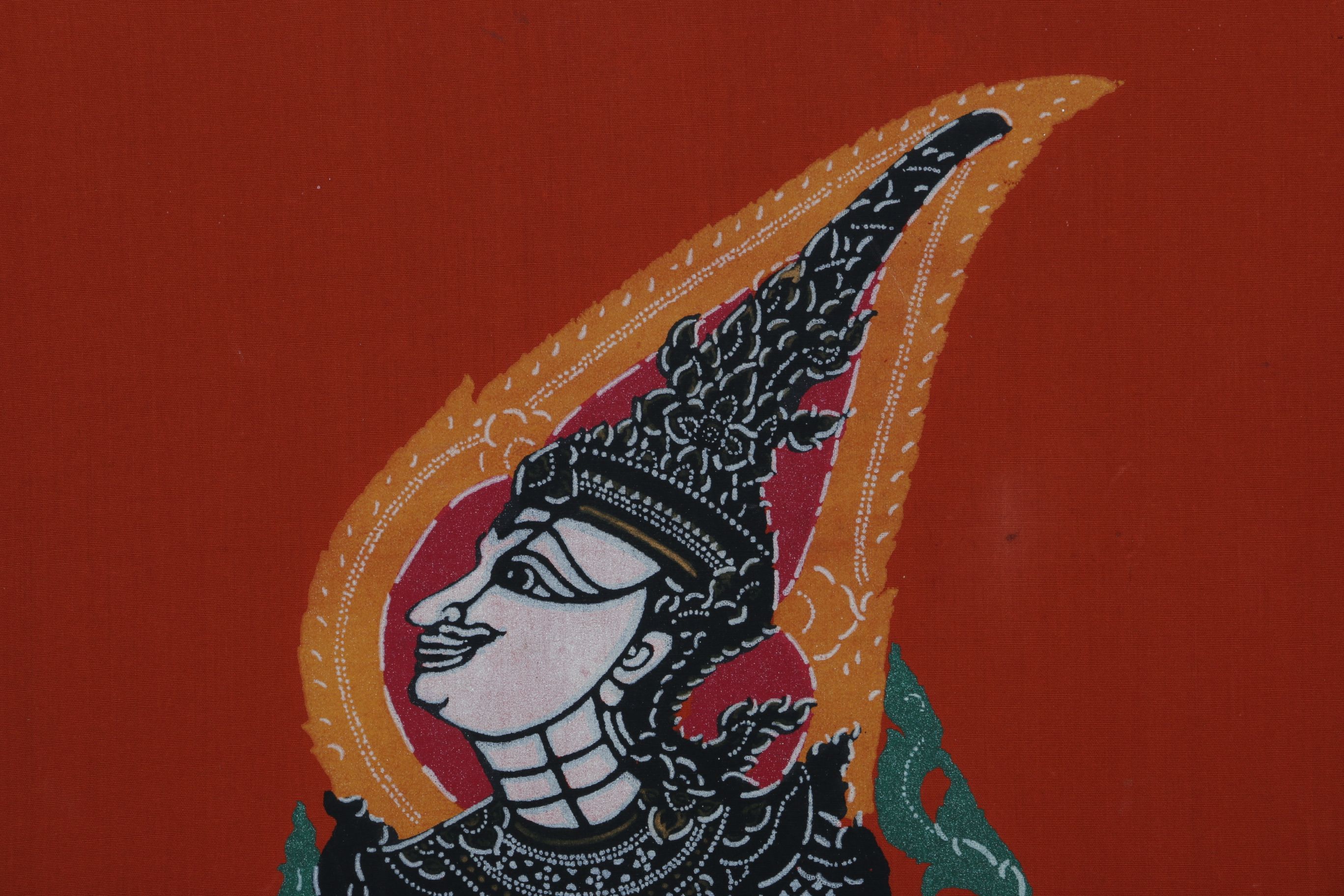 Thai Figure Painting on Cloth