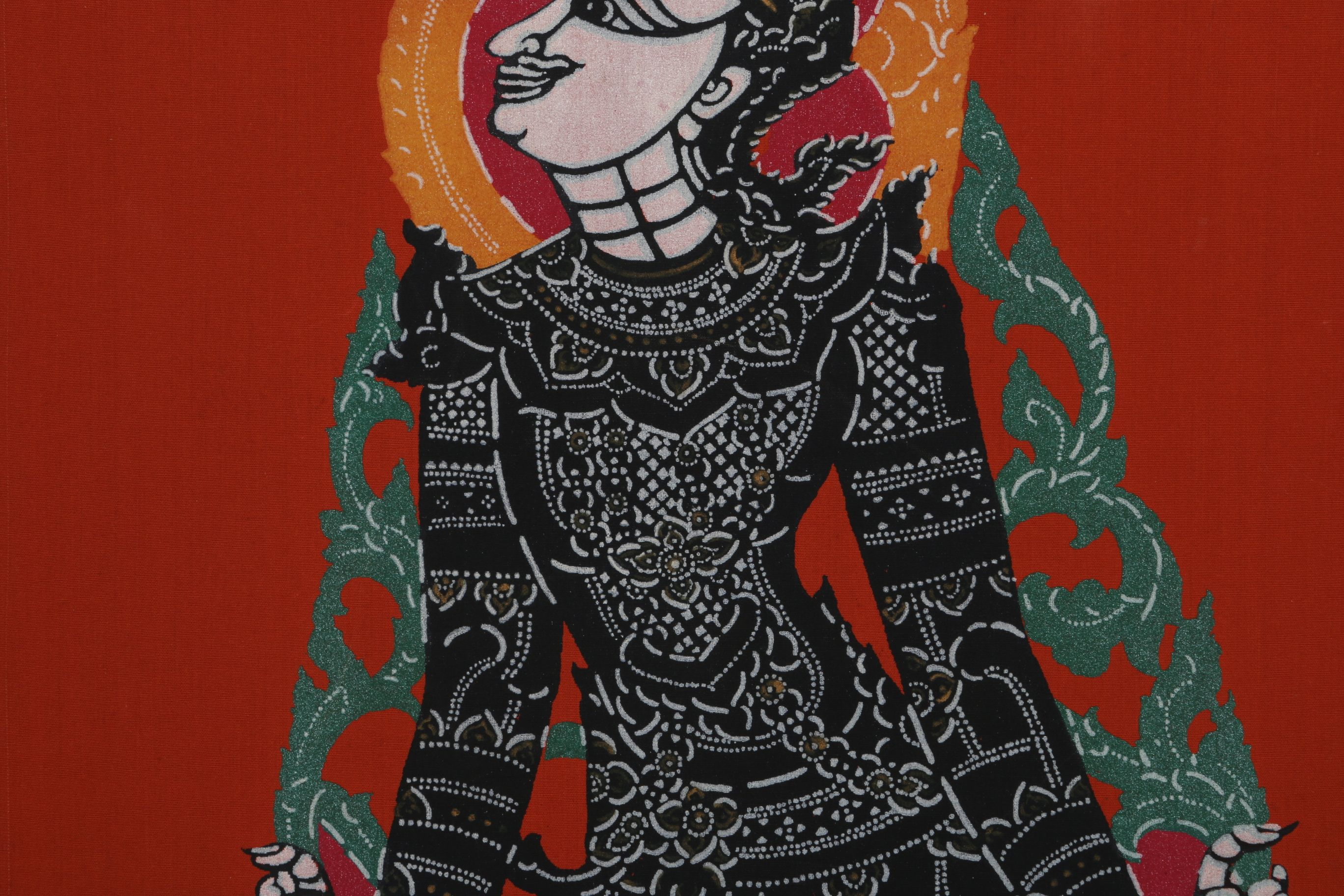 Thai Figure Painting on Cloth