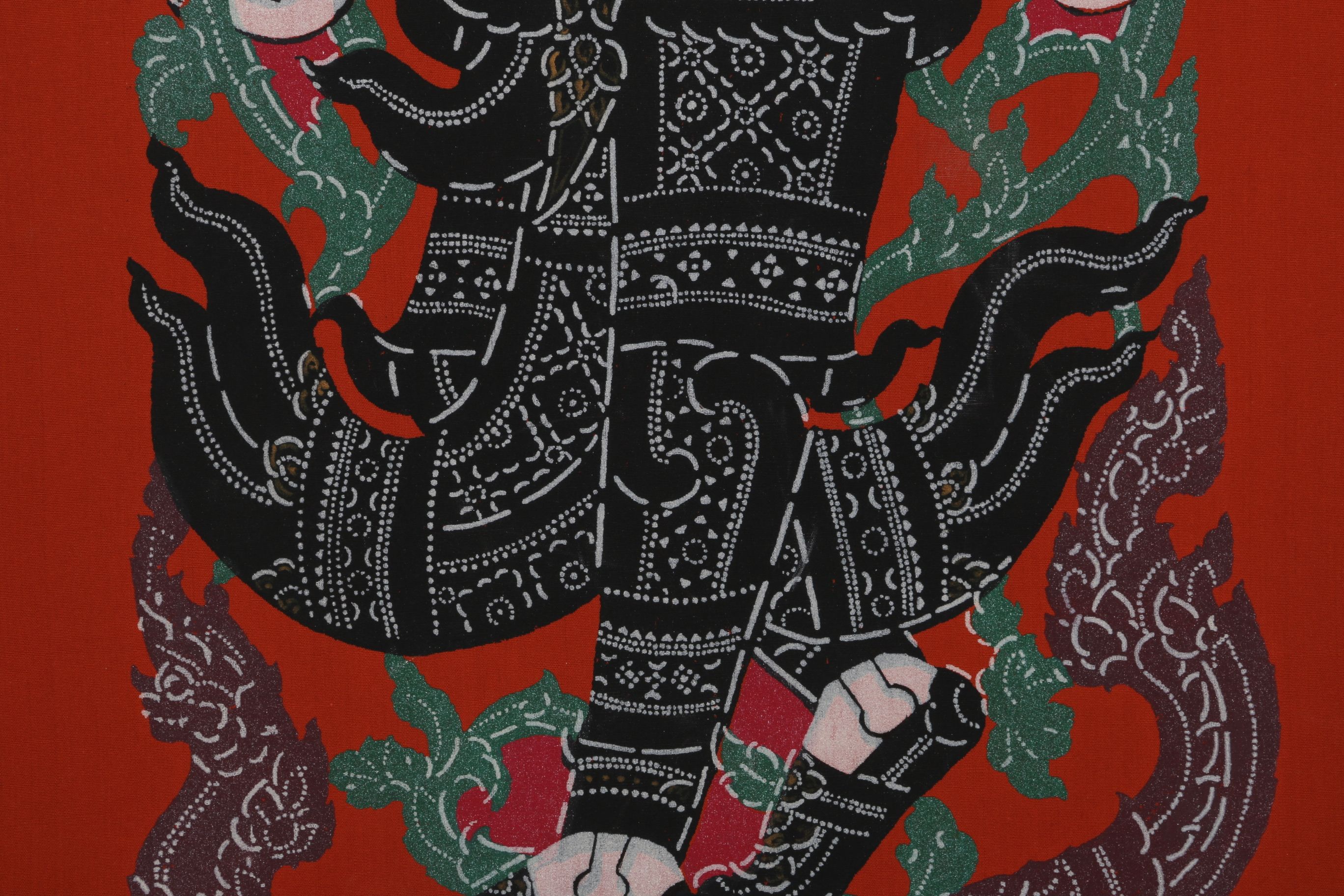 Thai Figure Painting on Cloth