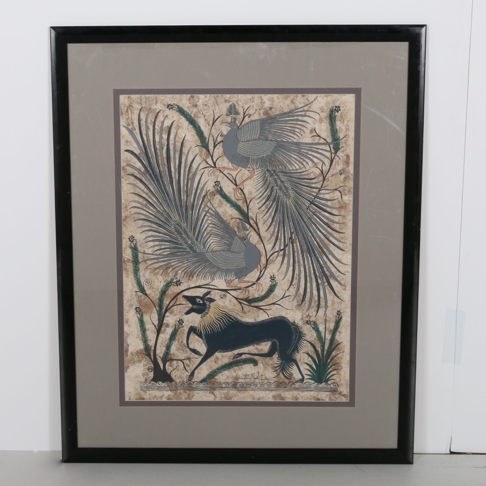 Martin Flores Diaz Gouache on Paper