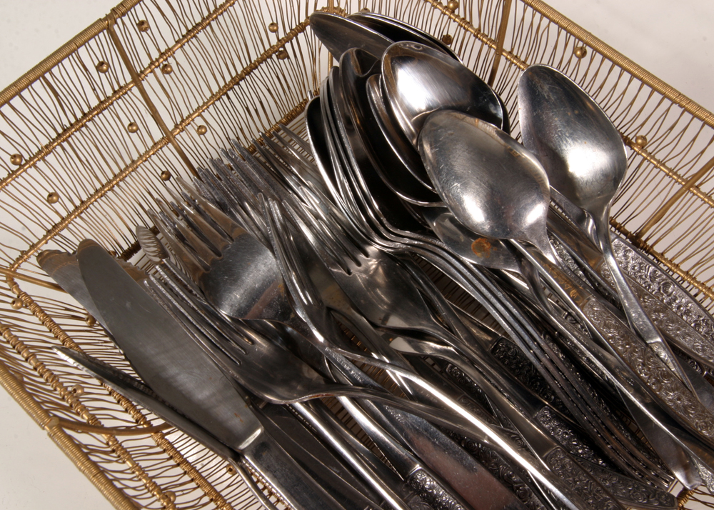 "Rosette" Stainless Steel Flatware