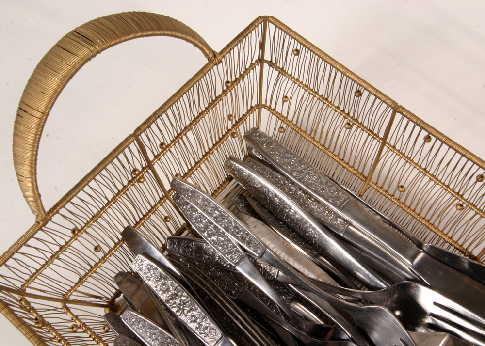 "Rosette" Stainless Steel Flatware