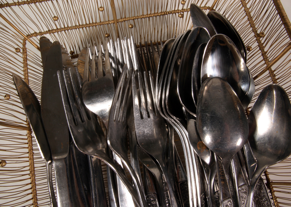 "Rosette" Stainless Steel Flatware