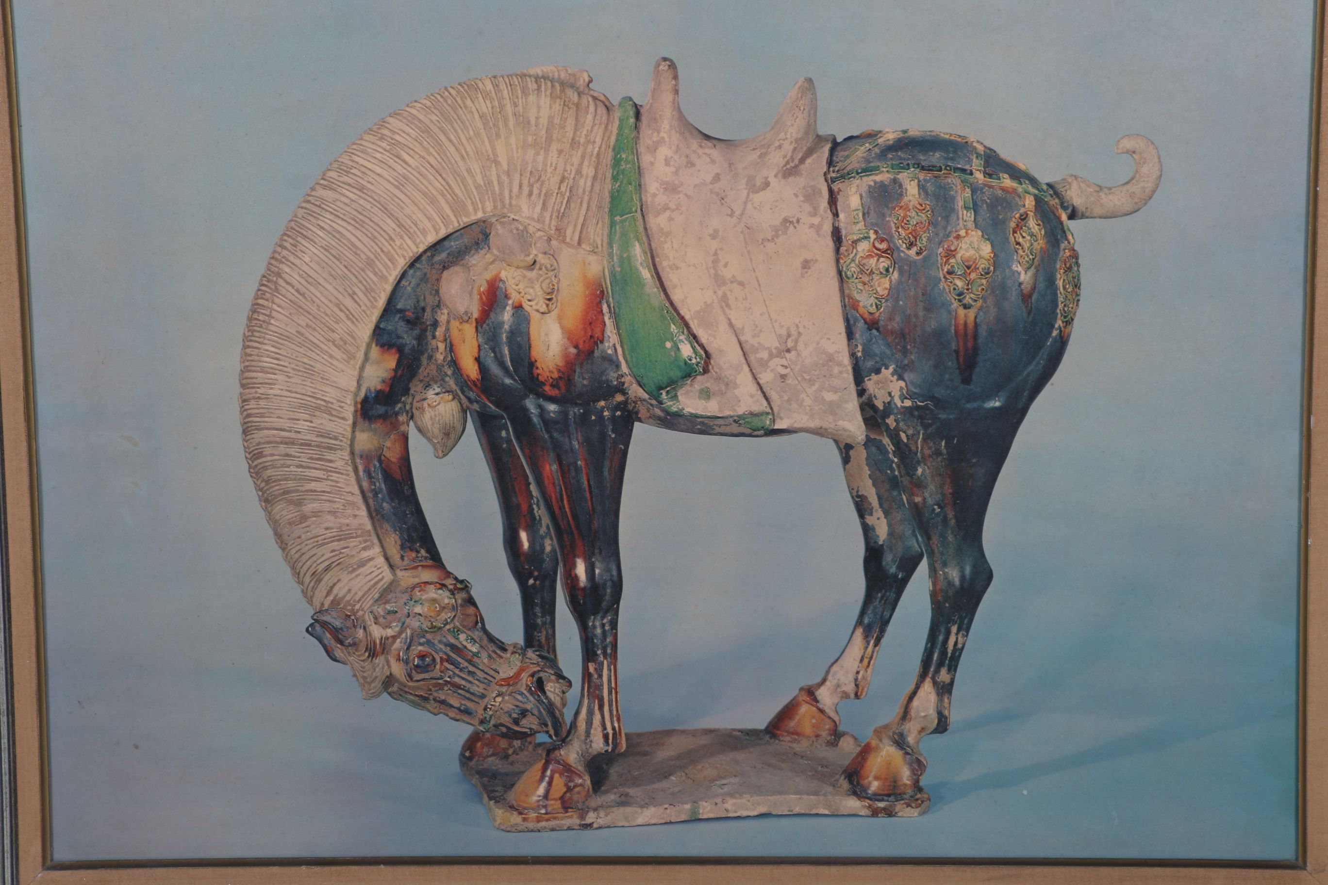 "Saddle Horse" Offset Lithograph