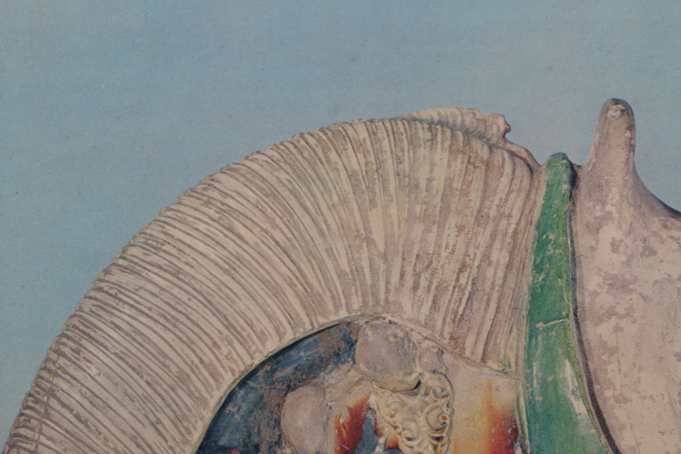 "Saddle Horse" Offset Lithograph