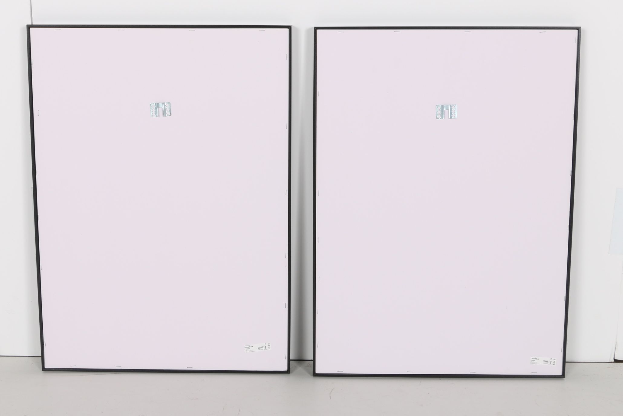Pair of "Olunda" Ikea Wall Artworks