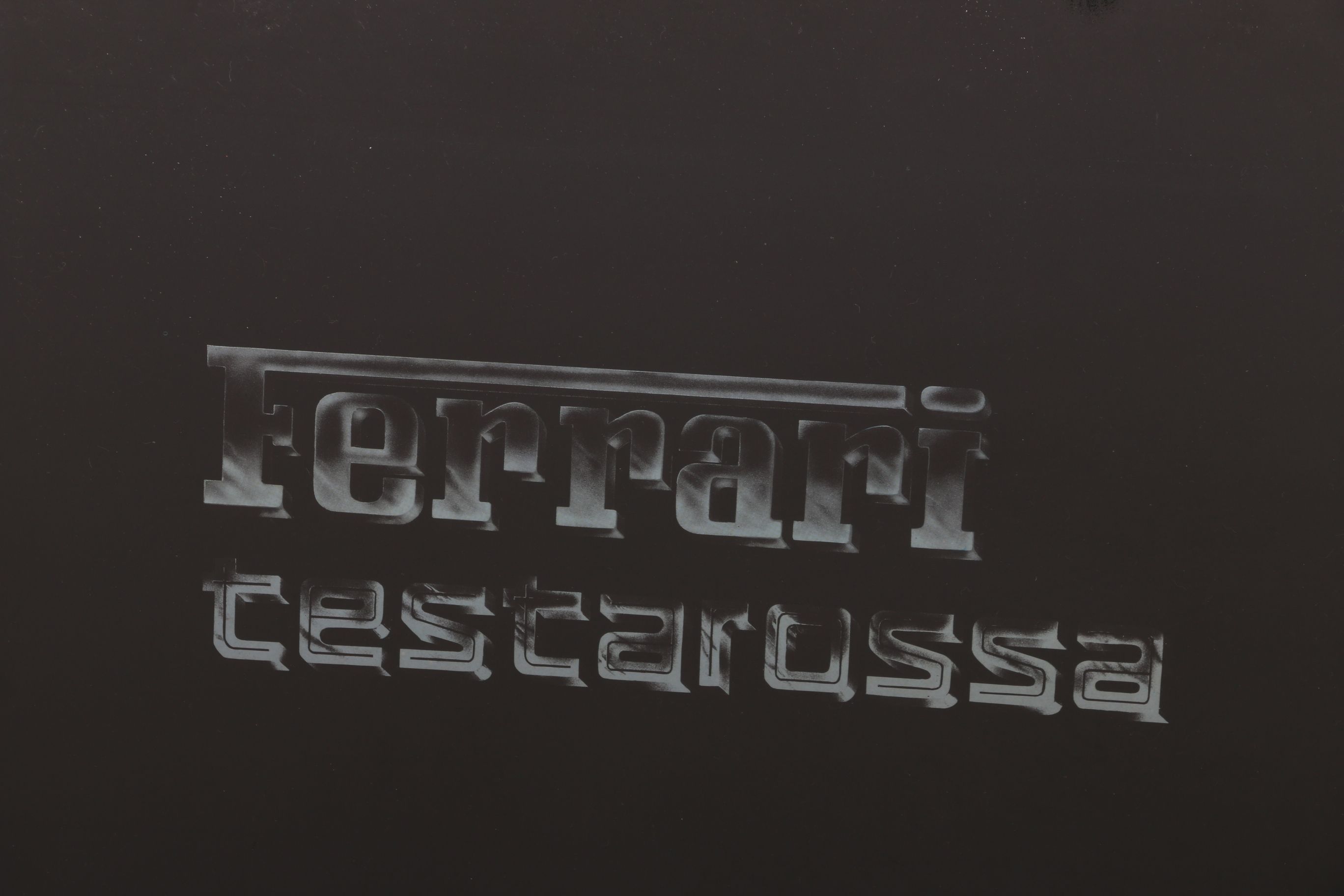 Ferrari Testarossa Poster