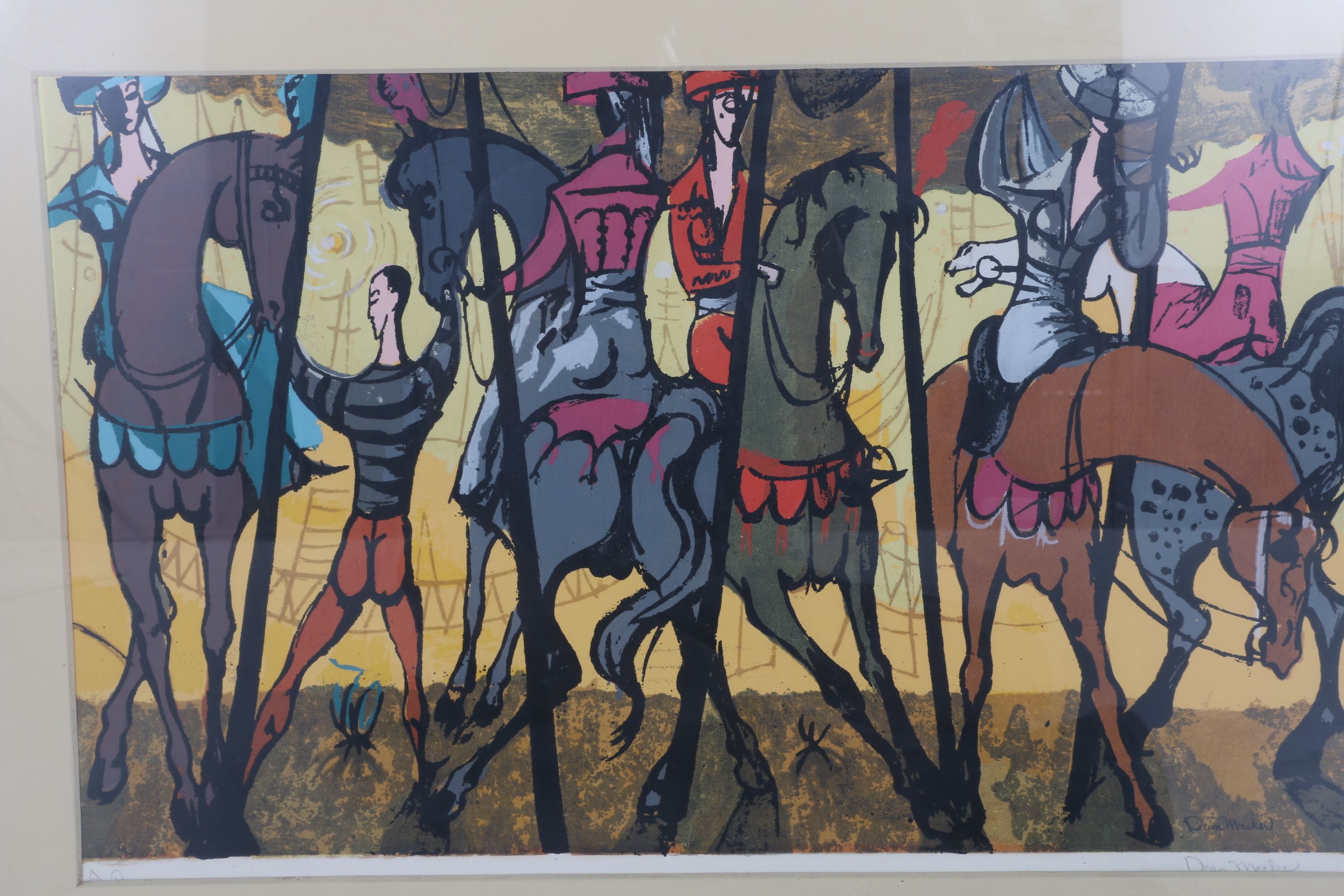 Dean Meeker Signed Lithograph