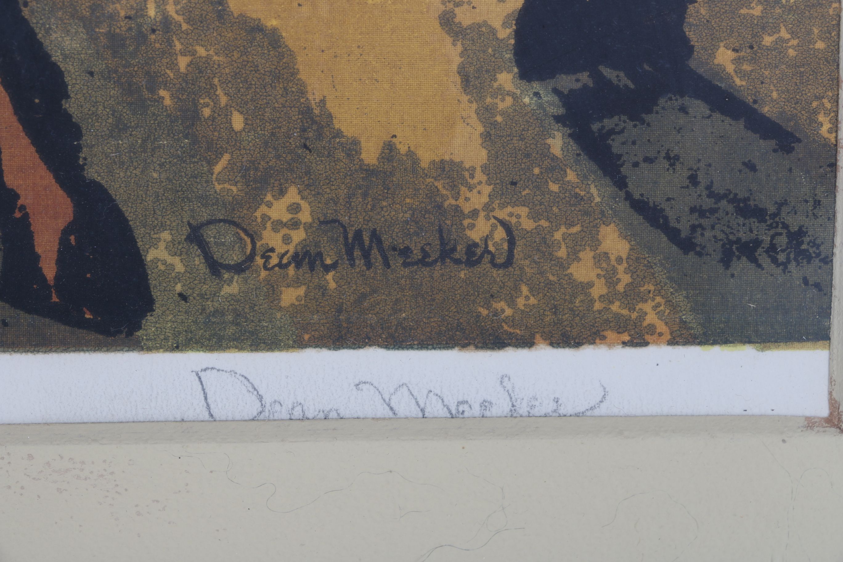 Dean Meeker Signed Lithograph