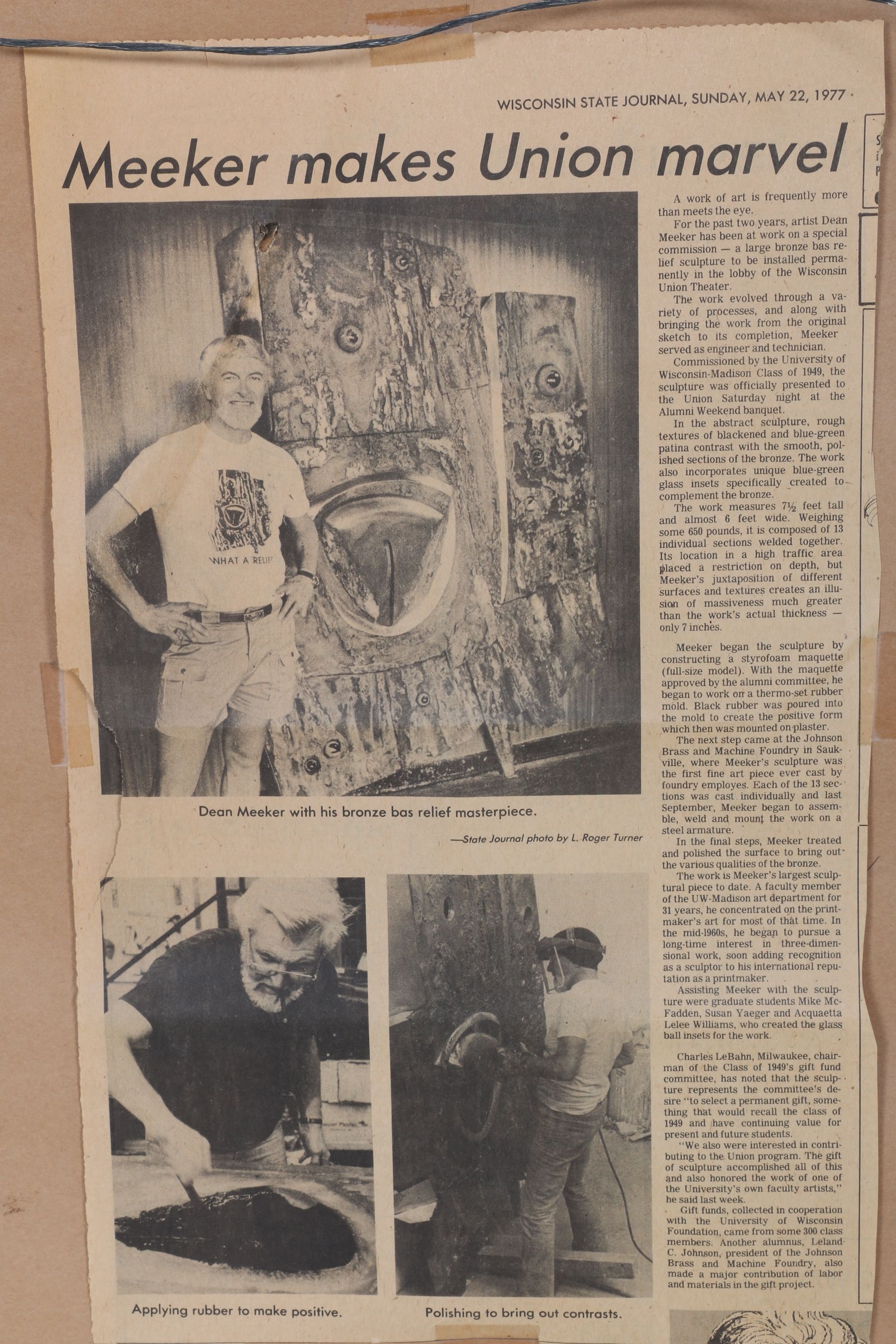 Dean Meeker Signed Lithograph