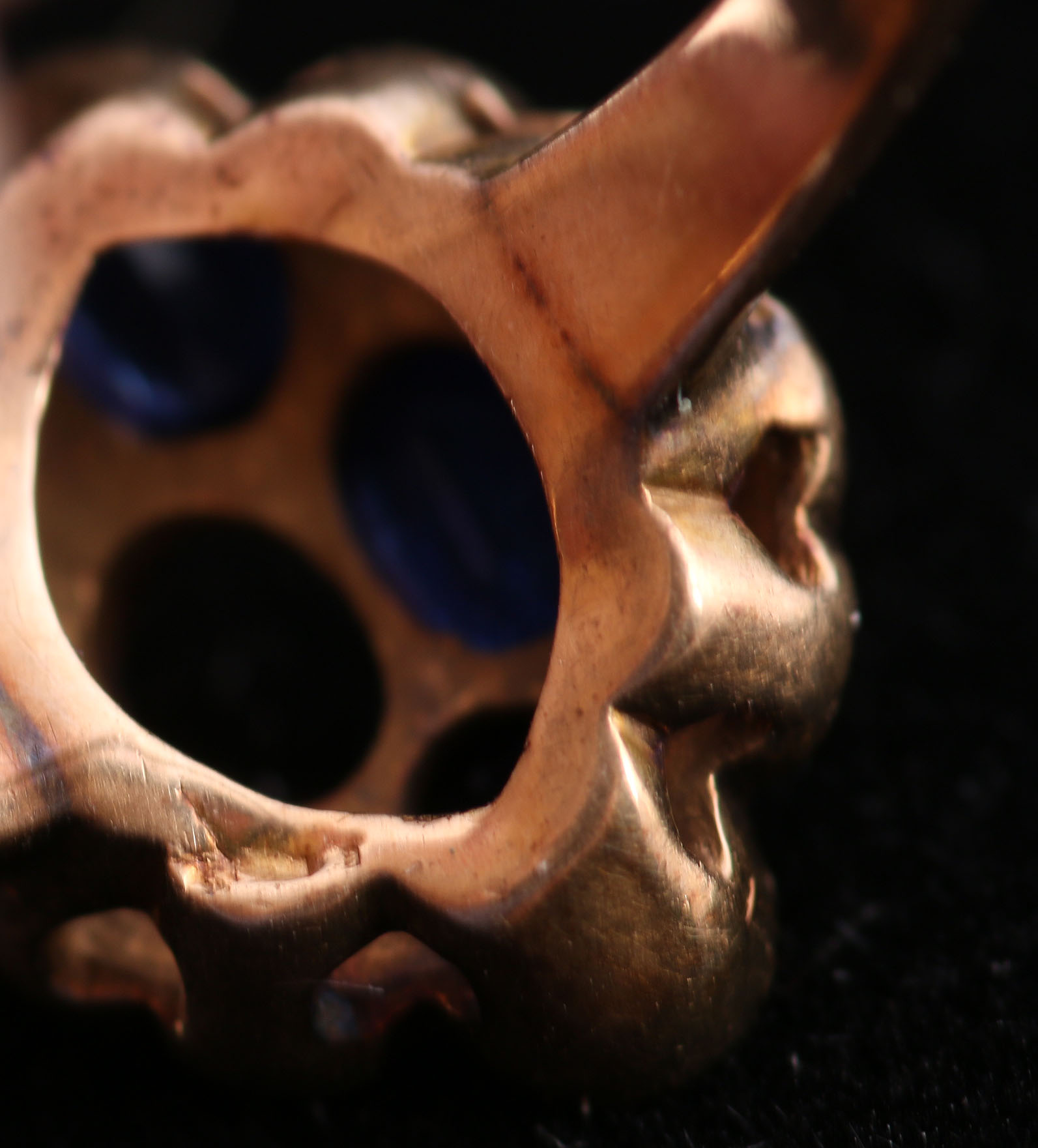 10K Yellow Gold Ring and Loose Stones